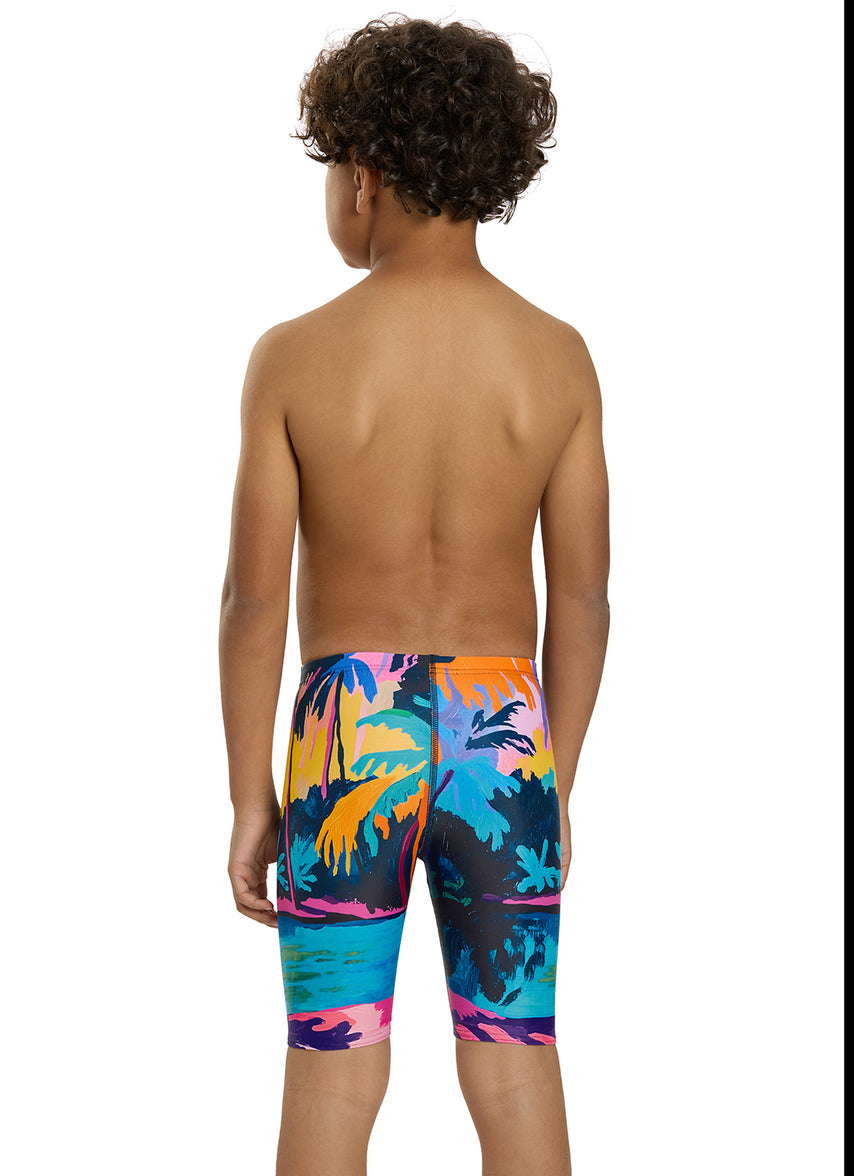 Tahitian Sunset Jammer Swimsuit (22-44)