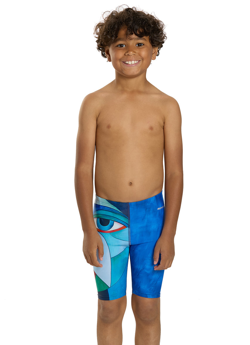Mirror Reflection Jammer Swimsuit (22-44)