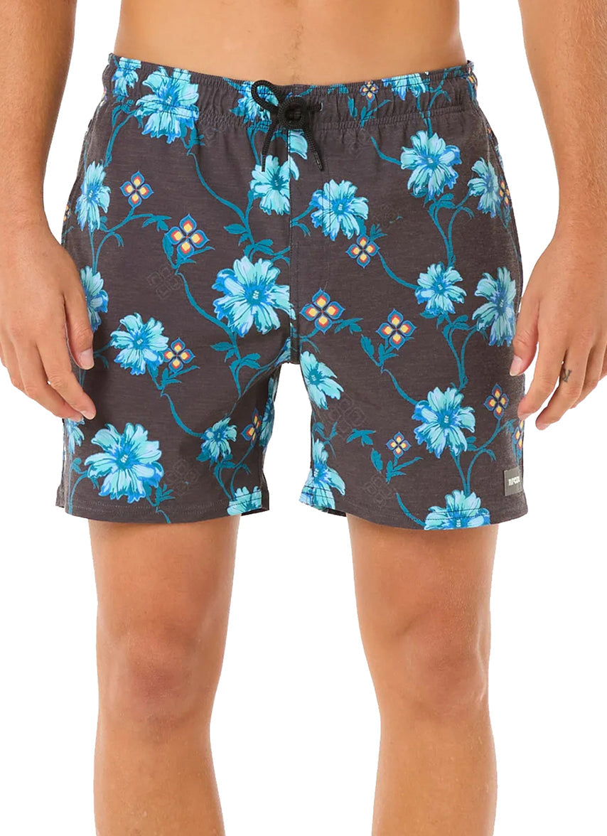 Men's 16" Surf Revival Floral Swim Trunks