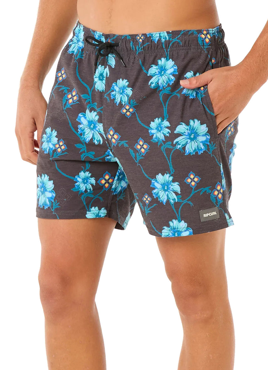 Men's 16" Surf Revival Floral Swim Trunks