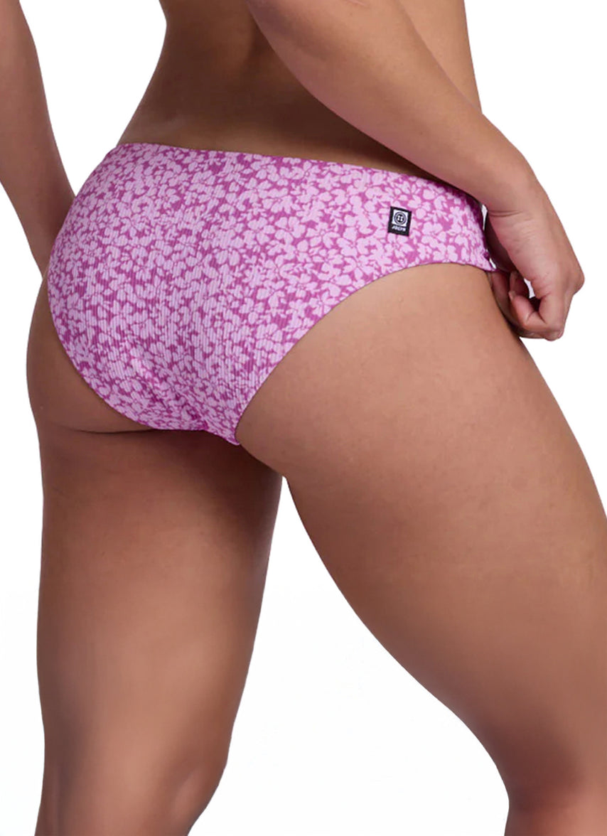 Women's Calyso Valle Rib Moderate Bikini Bottom