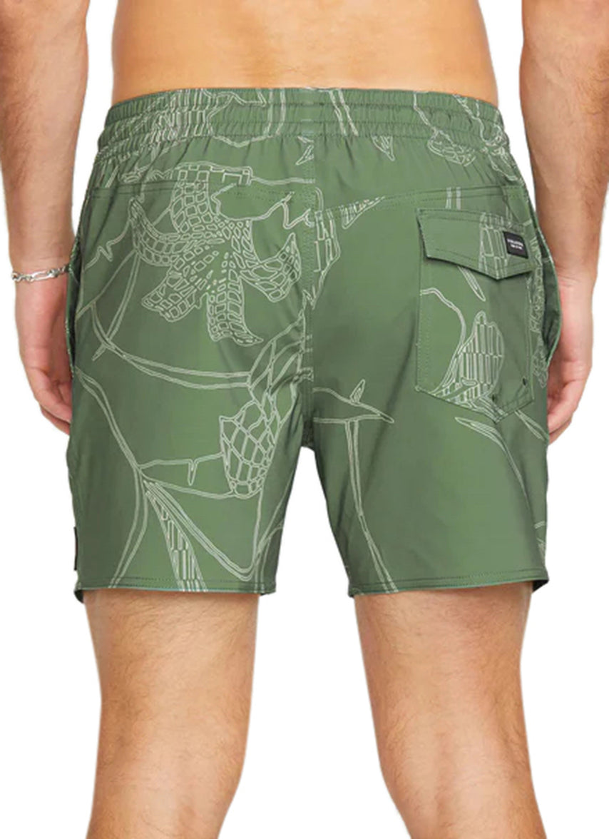 Men's Lido Print 16" Swim Trunks