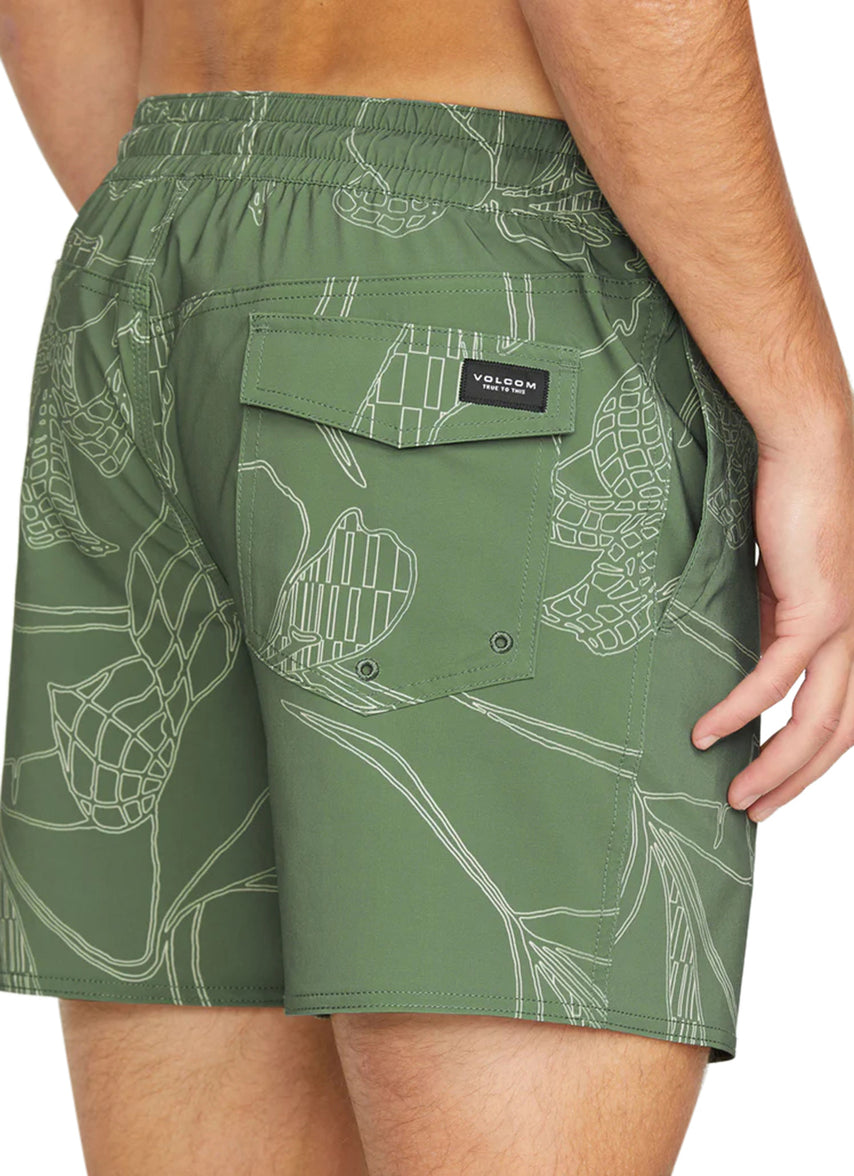 Men's Lido Print 16" Swim Trunks