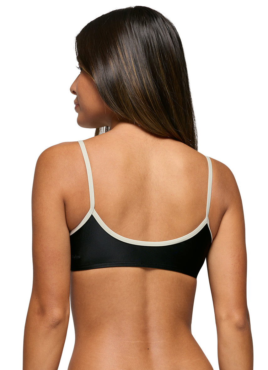 Women's Solid Tropic Kiss Bikini Top