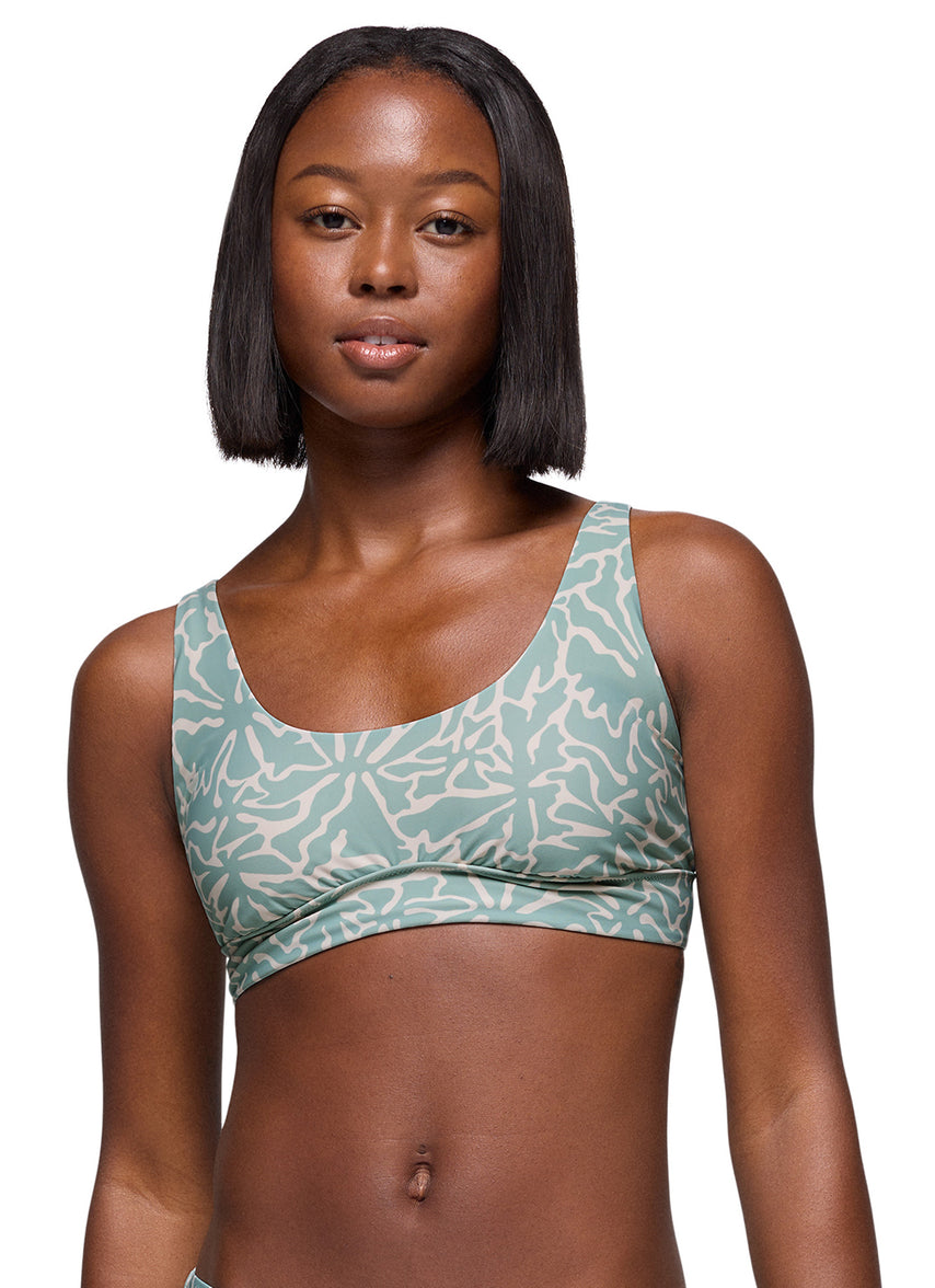 Women's Print Mallorca Bikini Top