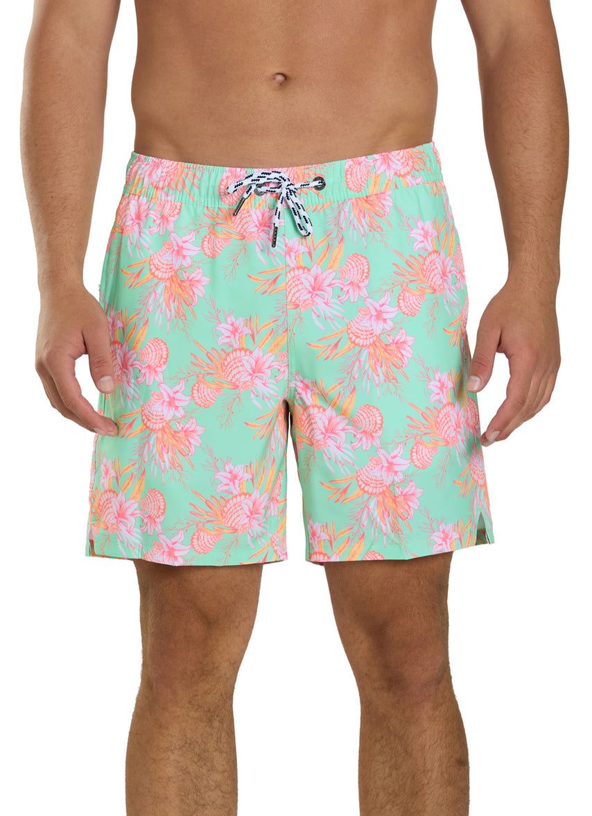 Men's Coastal Shells 19" Swim Trunk