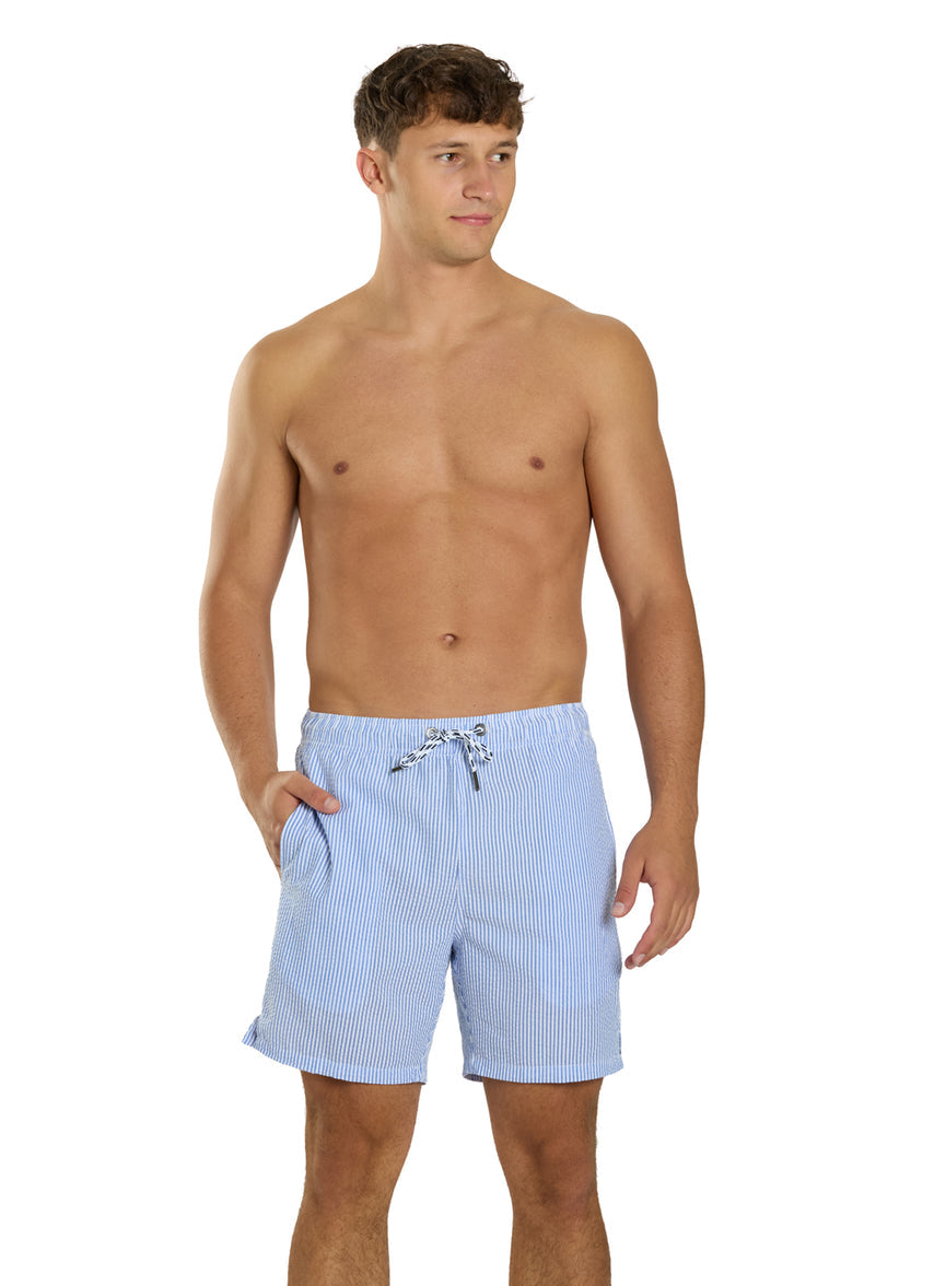 Men's Parisian Summer Comfort Lined 19" Swim Trunk