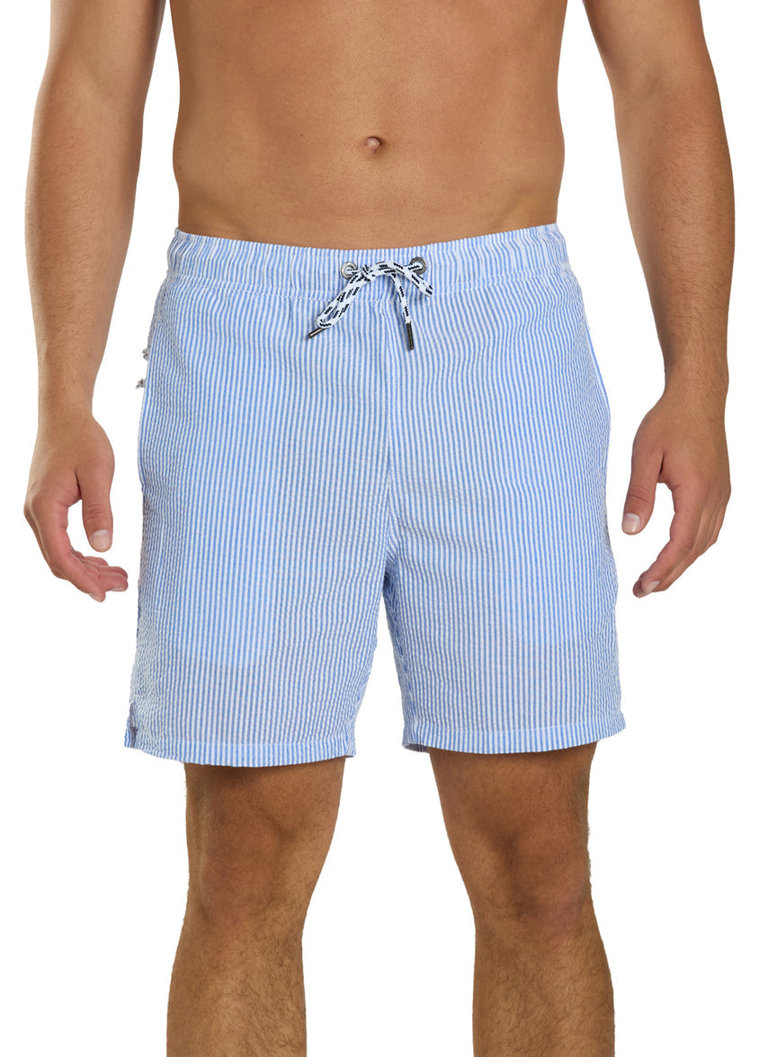 Men's Parisian Summer Comfort Lined 19" Swim Trunk