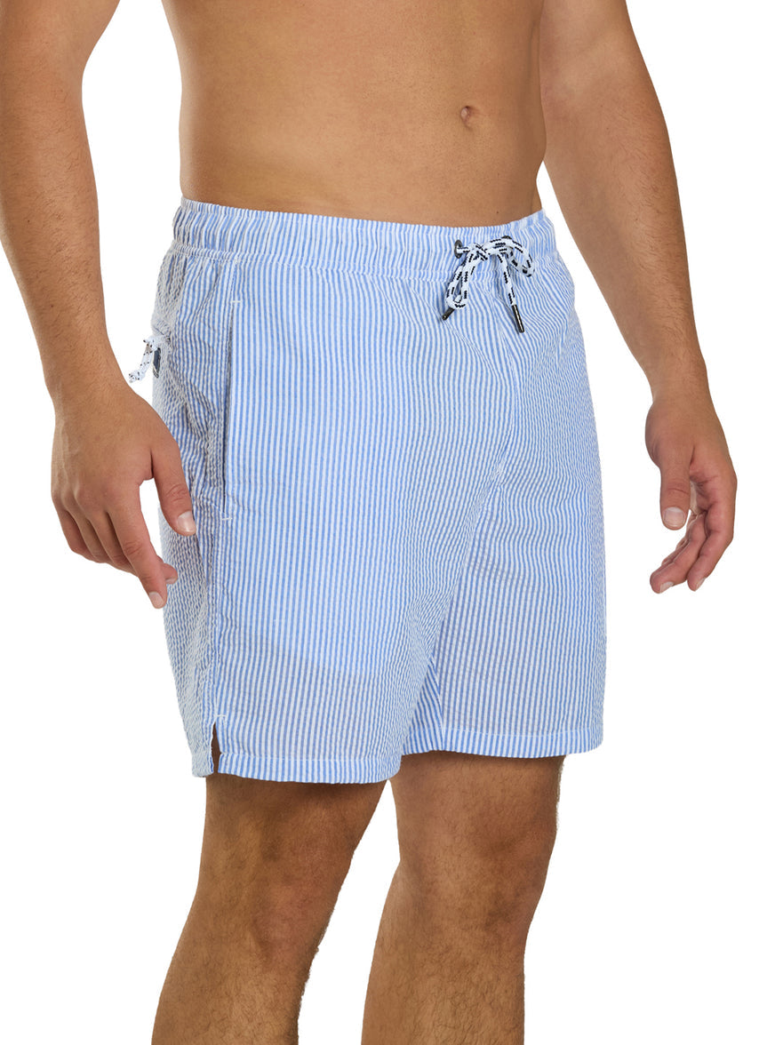 Men's Parisian Summer Comfort Lined 19" Swim Trunk