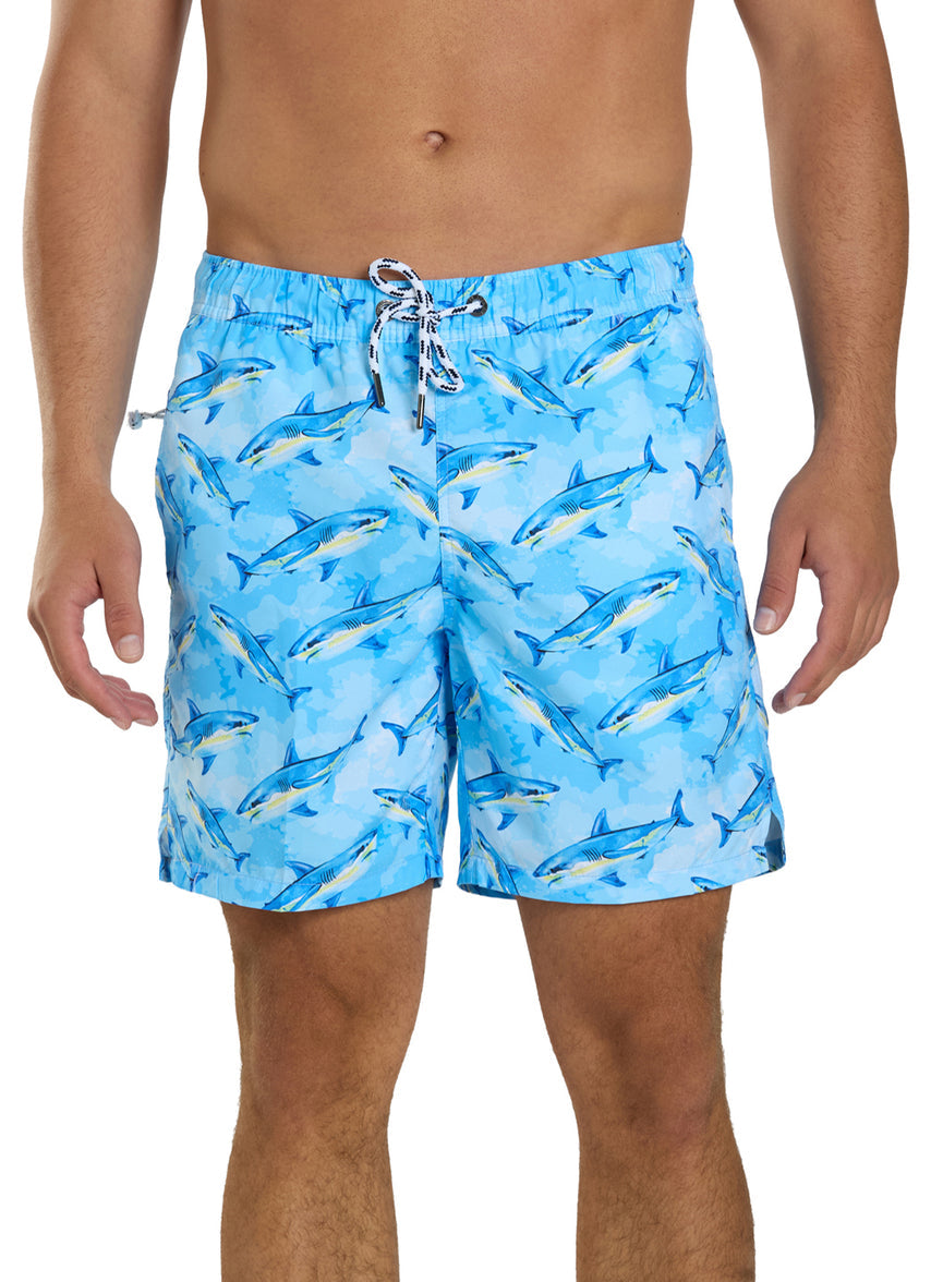 Men's Jawsome Waves 19" Swim Trunk