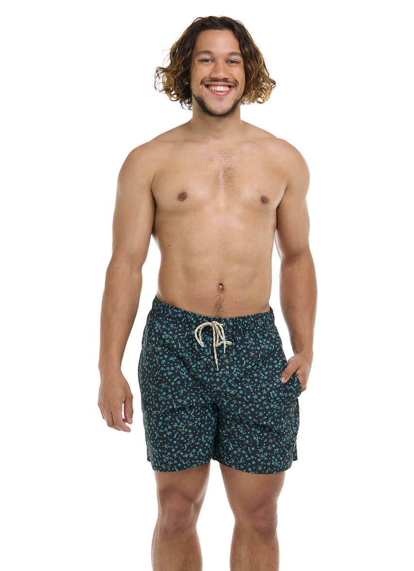Men's 17"Tiny Sea Volley Swim Trunks