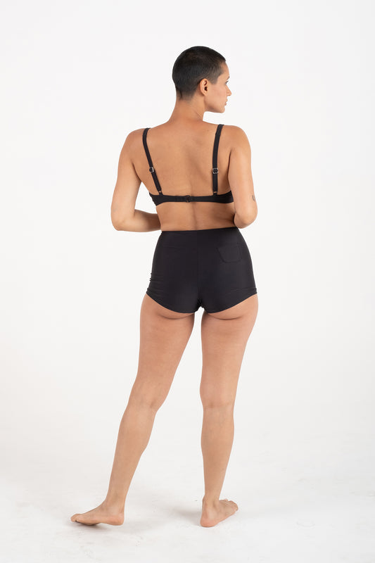 Billie Wire Top in Noir