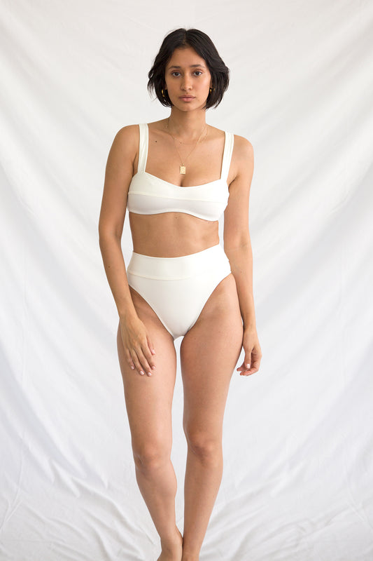 High Kick Brief in Crema