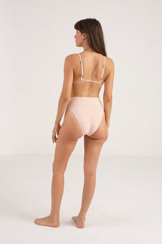 Nico Tie Top in Blush