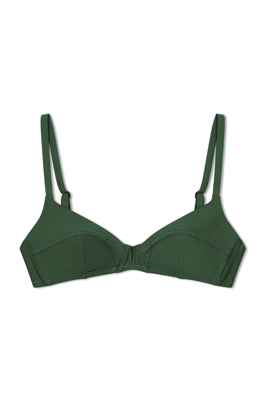 Simone Retro Top in Eden