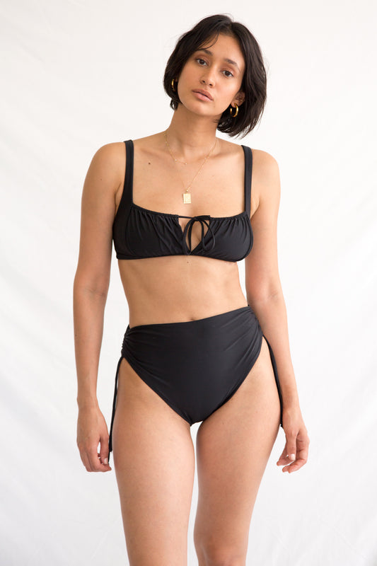 Chemise Bra in Noir