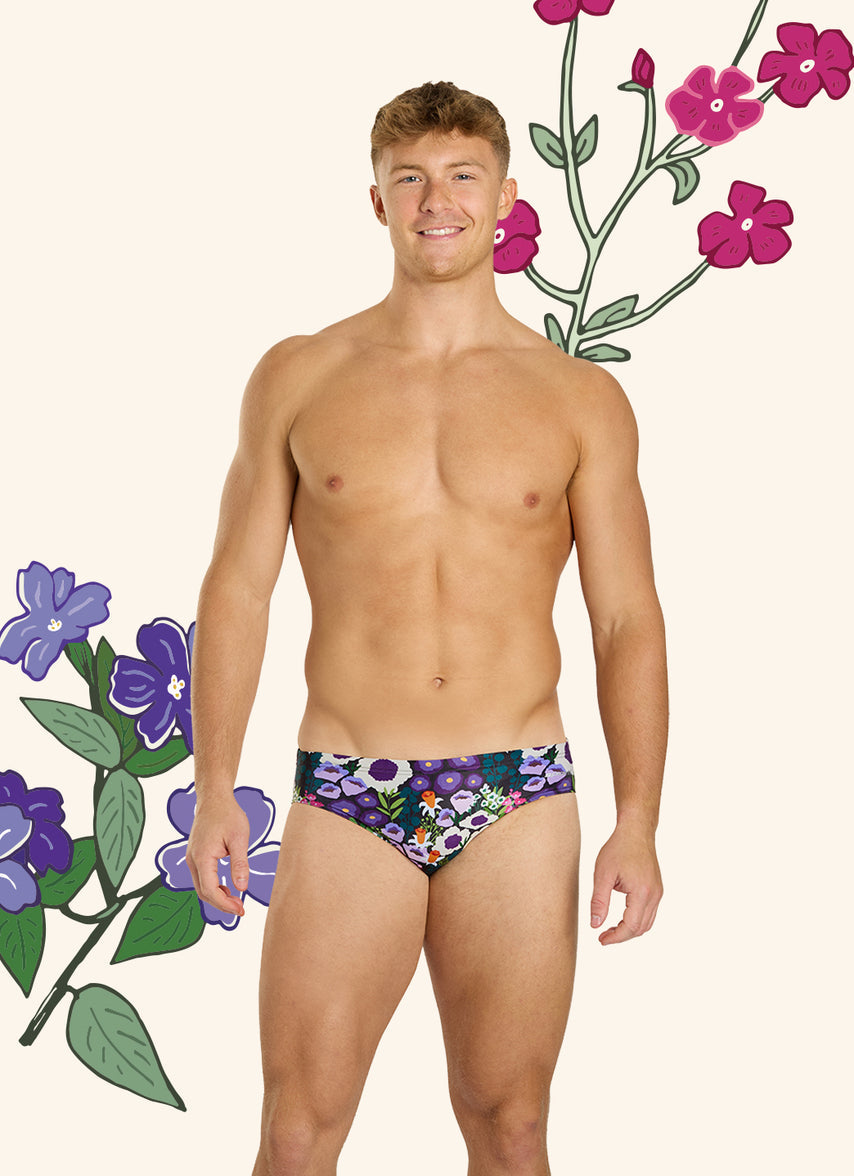 HydroLast Spring Meadow Brief Swimsuit (26-40)