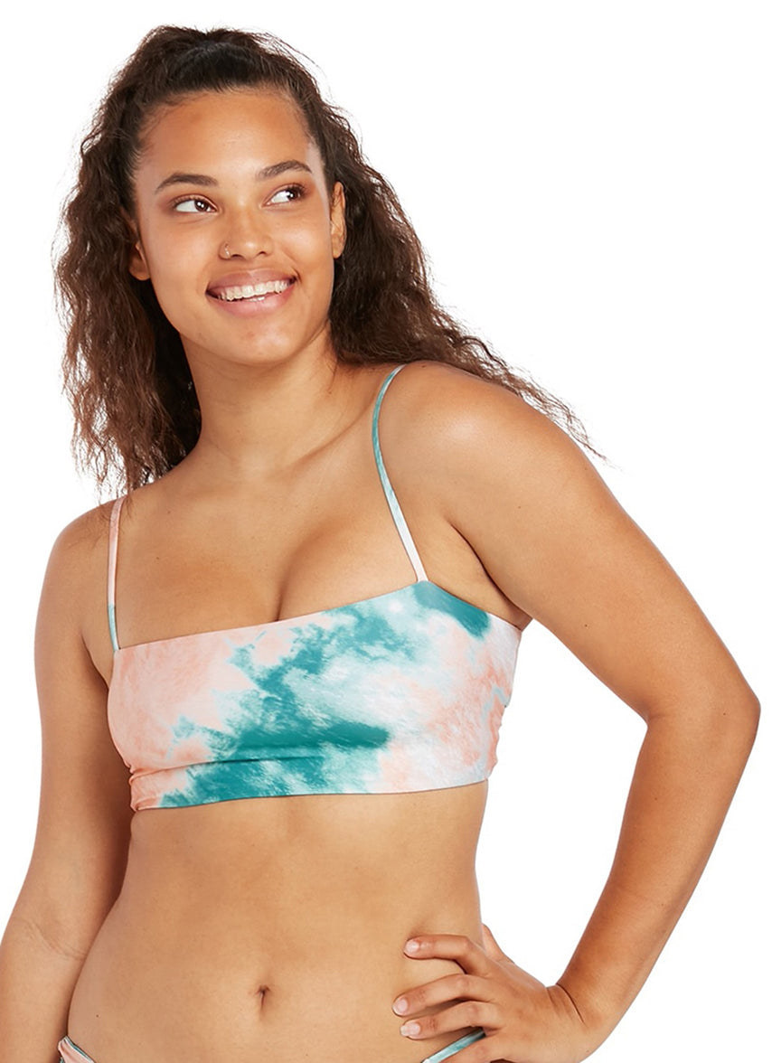 Women's Blurred Lines Crop Bikini Top