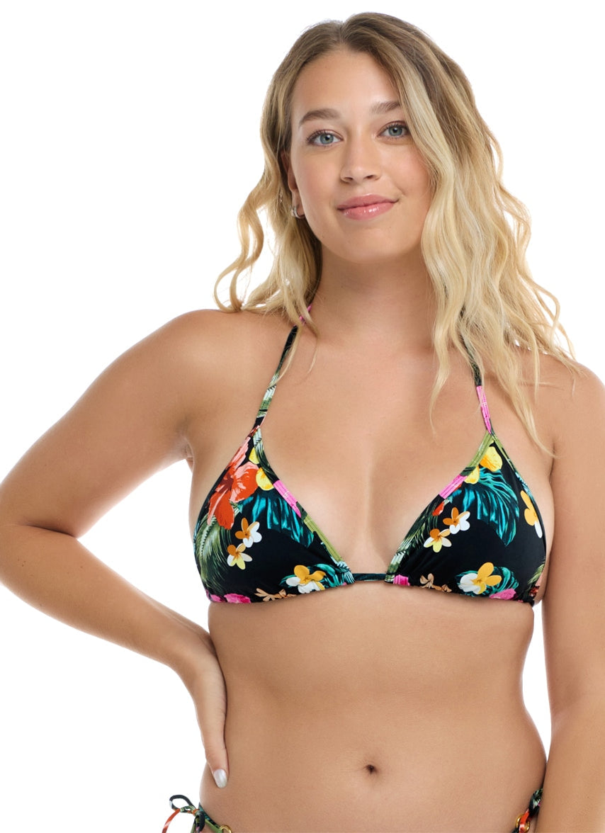 Women's Tropical Island Dita Triangle Bikini Top