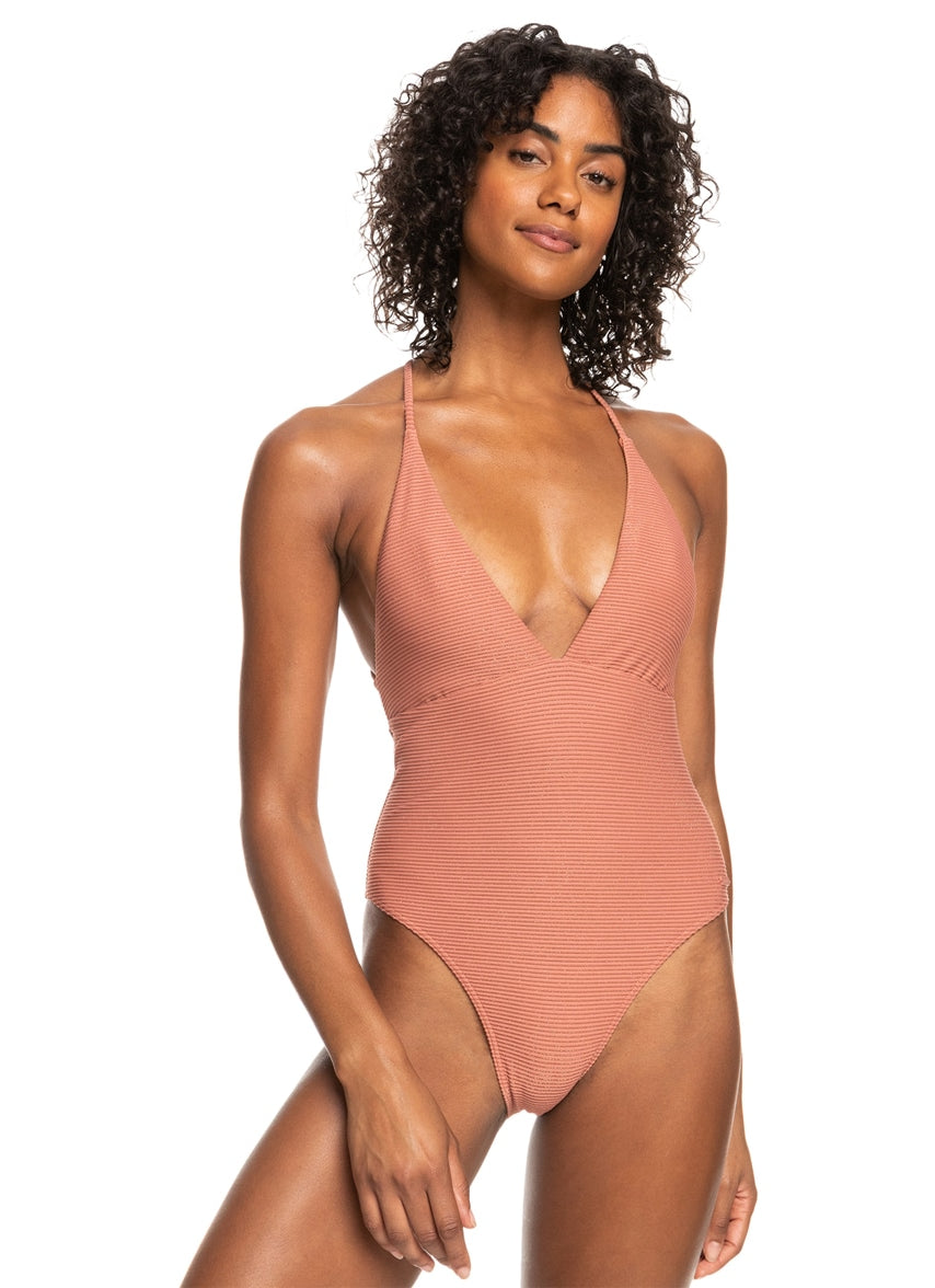 Women's Coconut Crew Strappy HL One Piece Swimsuit