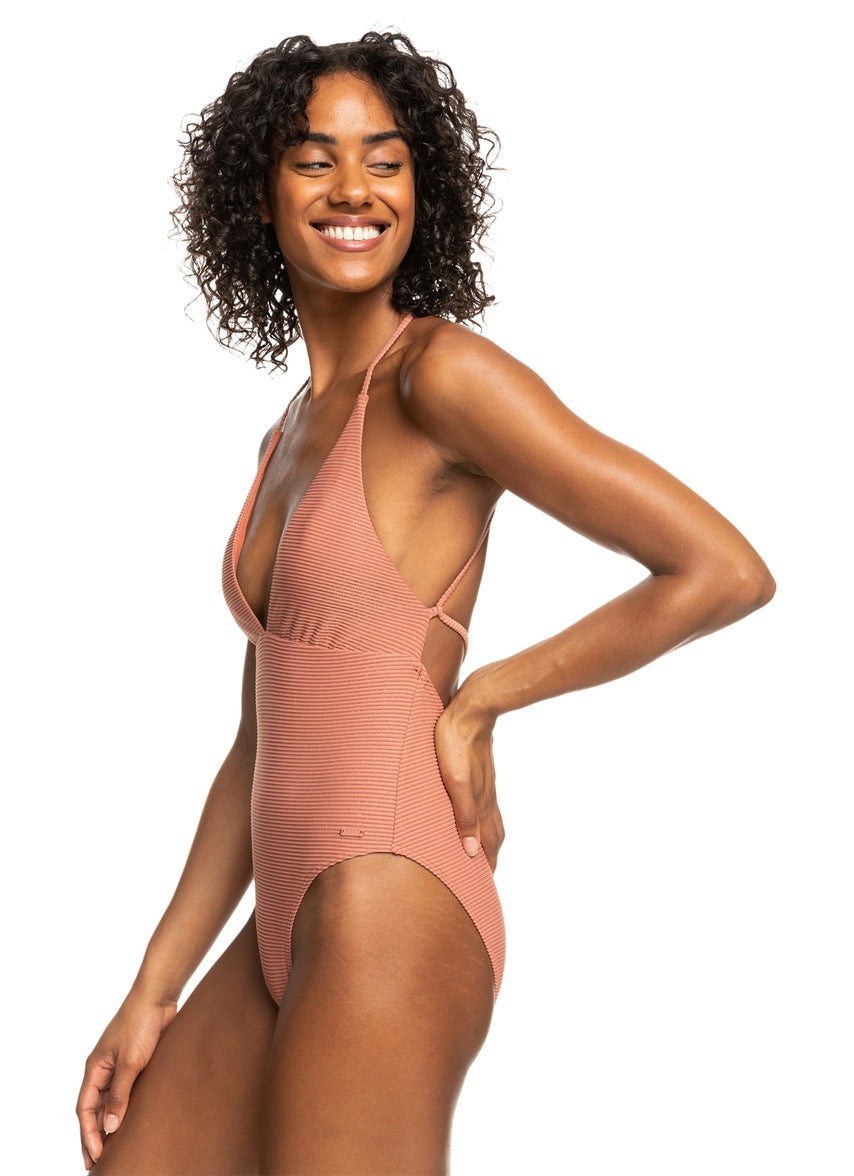 Women's Coconut Crew Strappy HL One Piece Swimsuit