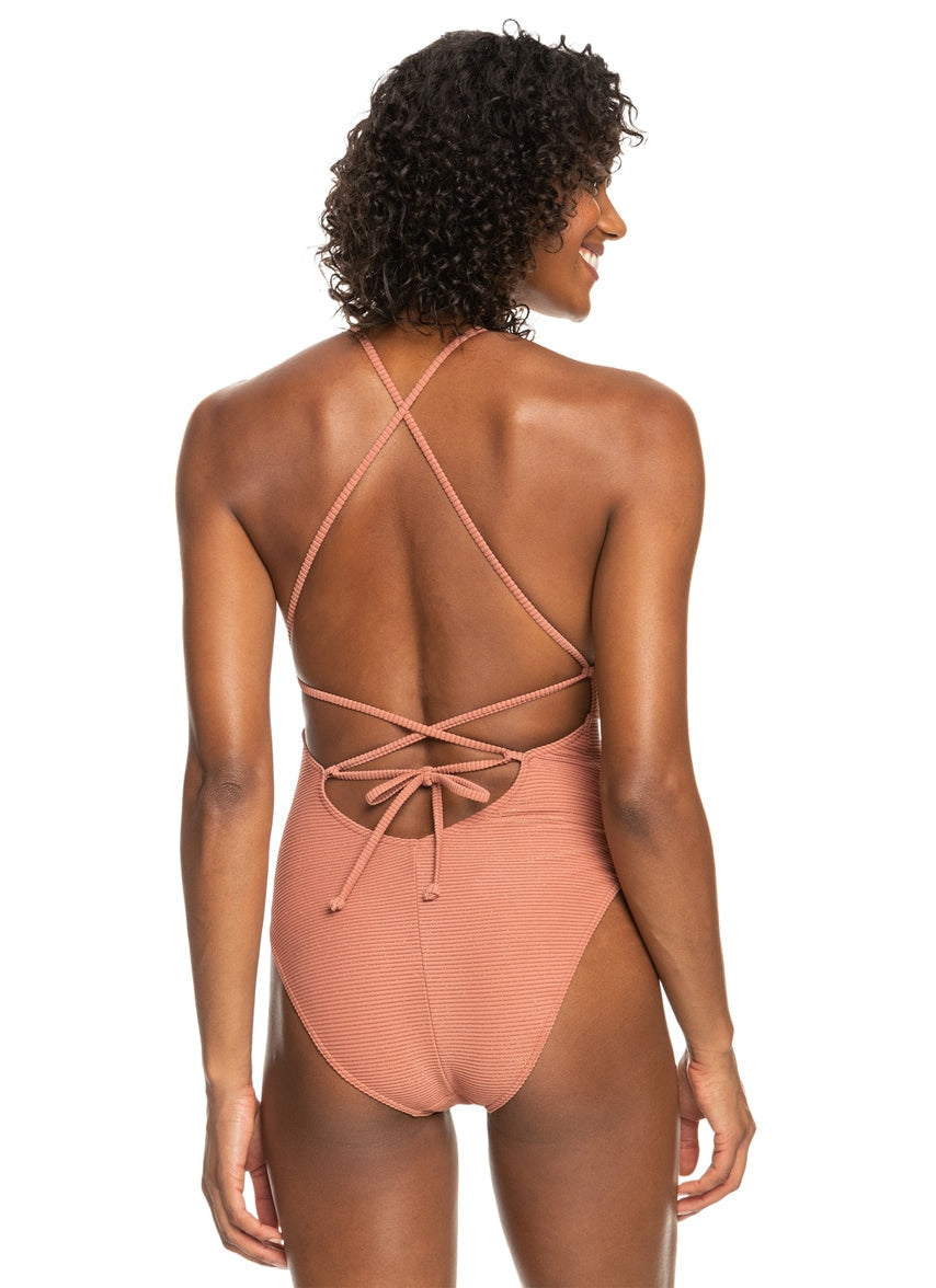 Women's Coconut Crew Strappy HL One Piece Swimsuit