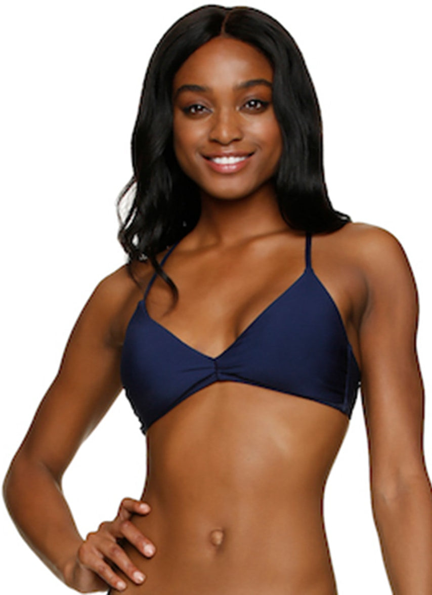 Women's Resort Essentials Lace Back Bralette Bikini Top