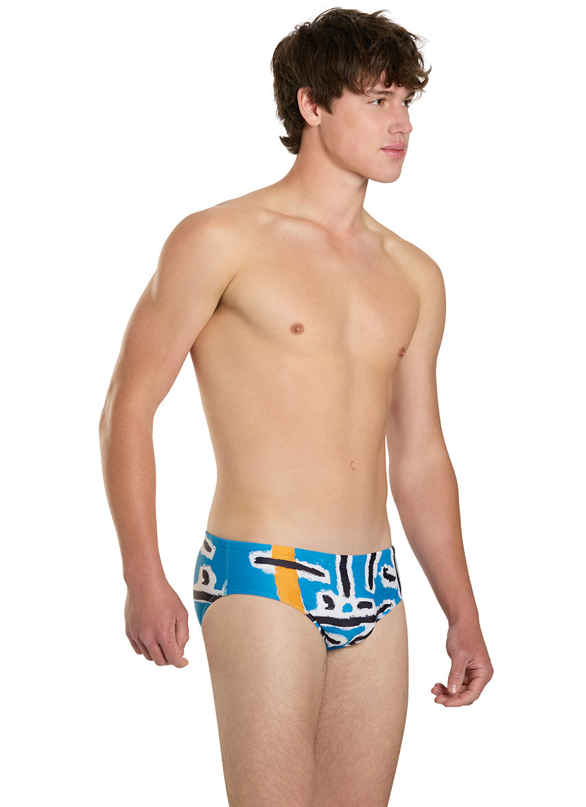 Senecio Splash Brief Swimsuit (26-40)