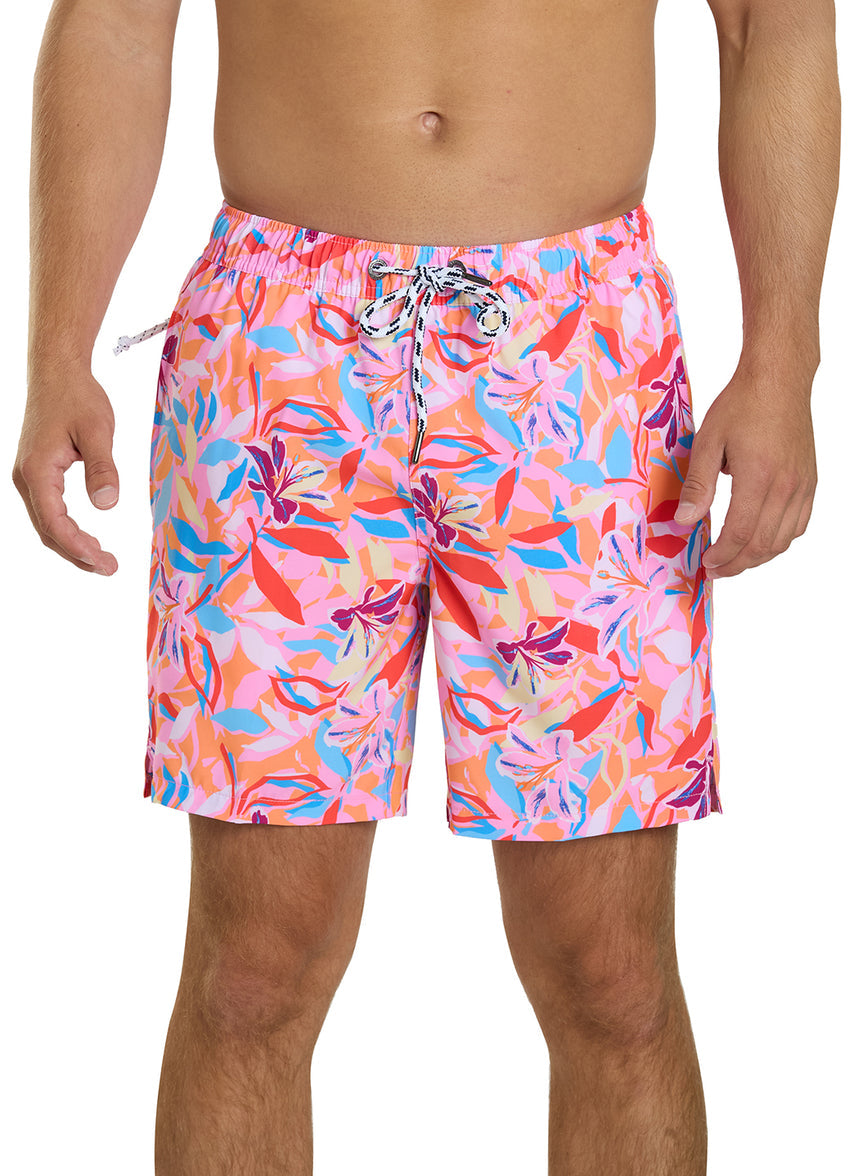 Men's Blooming Sunset 19" Swim Trunk