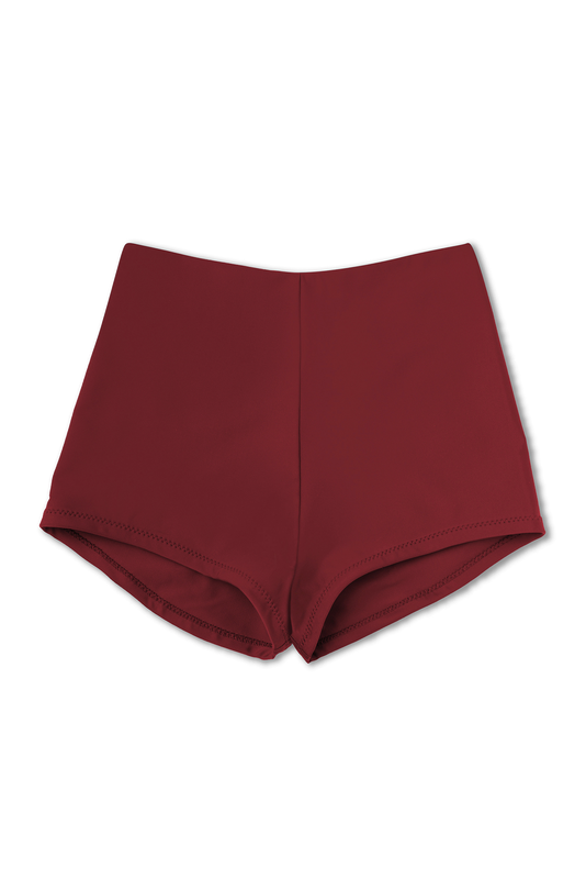 Tap Short  in Garnet